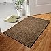 BIGA Front Welcome Entrance Door Mats for Indoor Outdoor Entry Garage Patio High Traffic Areas Shoe Rugs