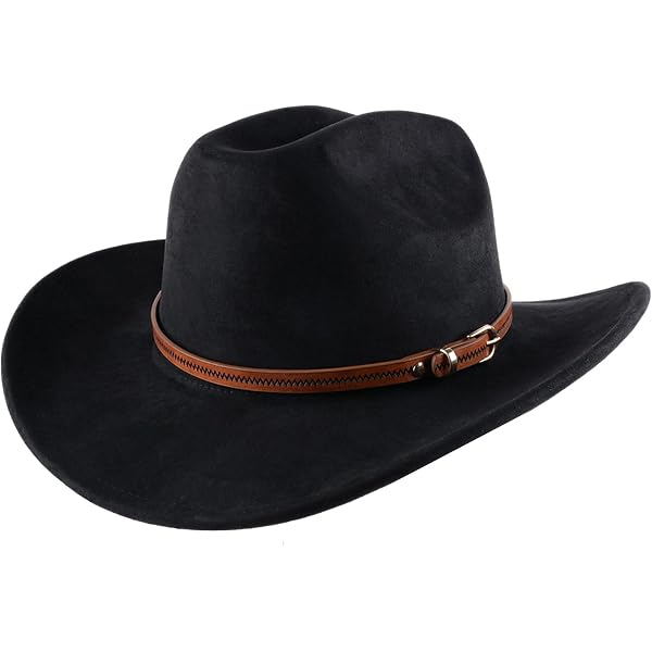 Amazon.com: Felt Finish Western Gambler Hat - Telescope  display picture 1