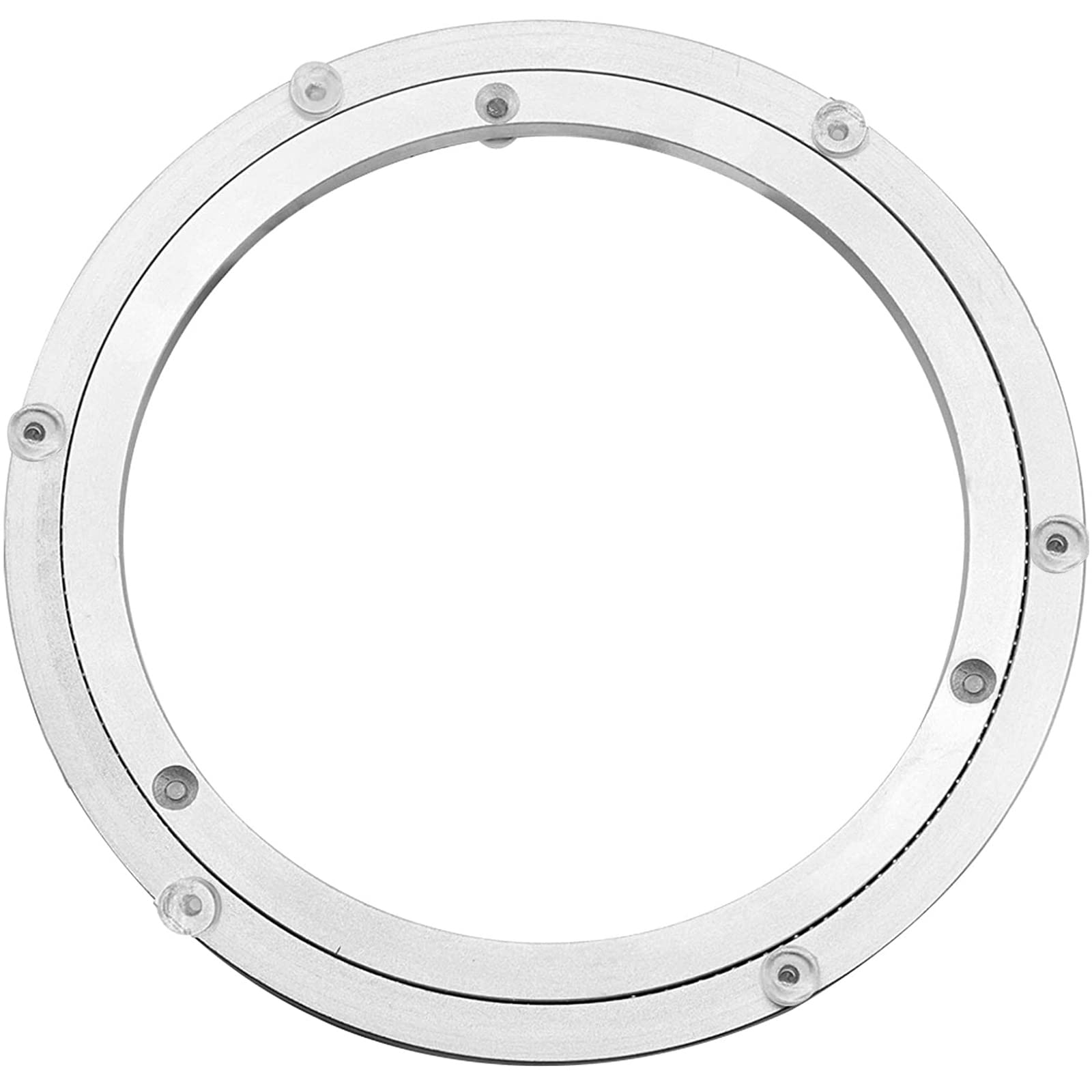 Aluminium Alloy Turntable Bearing, Heavy Duty Swivel Turntable Lazy Susan Rotating Bearing Turntable Round Dining Table Smooth Swivel Plate Hardware (350mm - 14inch) — image 1