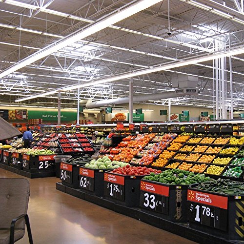 image for 6-Pack of KEDSUM T8 LED Light Tube, 4ft, 22W (70W Equivalent),2400Lm,6