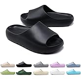 Cloud Slides for Kids,Boys Girls Shower Slippers Bathroom Pool Sandals,Toddler Home House Open Toe Comfy Thick Sole Slippers,Summer Non-Slip Beach Shoes