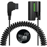 NEEWER D Tap to LP-E6NH Dummy Battery with Cable for V Mount Battery, Stable Continuous Power Supply for Canon EOS R5 C R6 R7