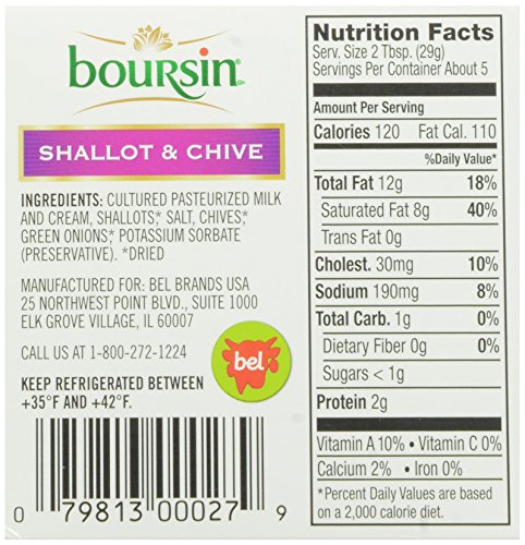 Boursin, Shallots & Chives Cheese, 5.2 oz - Thumbnail 4