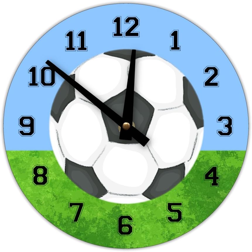 Instant Murals Design Sports Wall Clock, Soccer