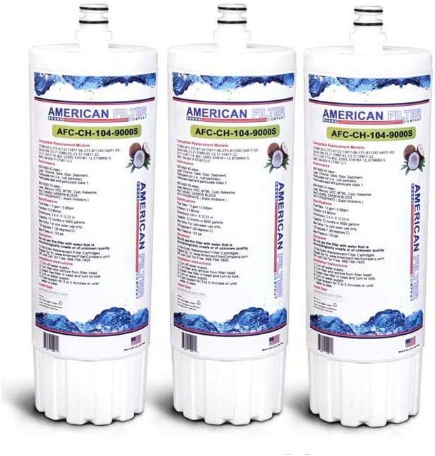 AFC Brand, water filter, Model # AFC-CH-104-9000S, Compatible with 3M(R) Cuno(R) 5581708 FilterNew Model# AFC-CH-300-9000S 3 - Filters