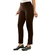 Zac & Rachel Womens Pull-on Ankle Pants with BandCasual Pants