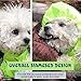 Petacc Waterproof Rain Jacket for Dog Lightweight Rain Poncho with Strip Reflective for Pet 34