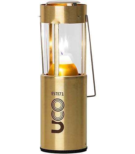 UCO Original Candle Lantern, Non-Anodized, Brass : Amazon.ca