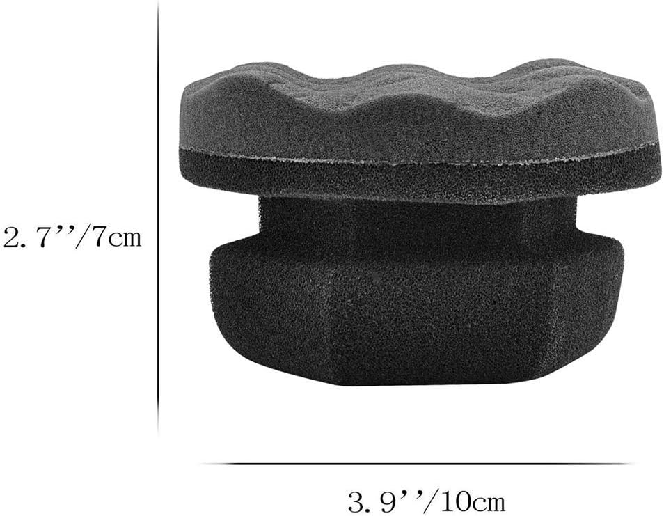 IPELY 2 Pack Large Tire Dressing Applicator Pad, Durable and Reusable Hex-Grip Tire Detailing Tool for Applying Tire Shine: Automotive