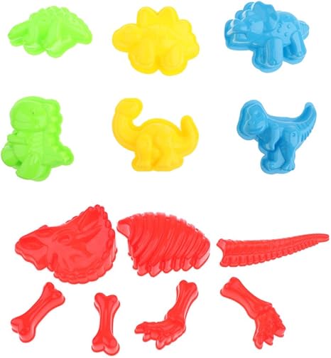 Amazon キッズ ビーチ砂おもちゃ 砂金型 恐竜金型 サンドボックスおもちゃ ふり遊びゲーム おもちゃ 砂遊び おもちゃ