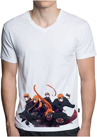 Amazon.com: Naruto Paths of Pain Render Men's T-shirt (Small, White): Clothing