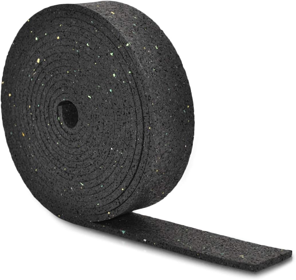 10,000 x 50 x 3 mm Rubber Granulate Terrace/Patio Pad Rolls Strips