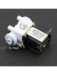 DC 12 V G1/4" PE Pipe Quick Connect solenoide Agua Válvula de entrada N/C control automático