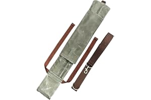 CAMPCRAFT OUTDOORS Axe and Saw Sling, Bushcraft Axe Carrier, Waxed Canvas Ax Bag, Axe Carrier, Ax Sheath, Sling Bag, Boreal Saw Sheath