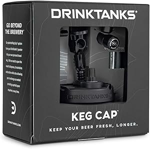 DrinkTanks Beer Growler Keg Cap Accessory Kit