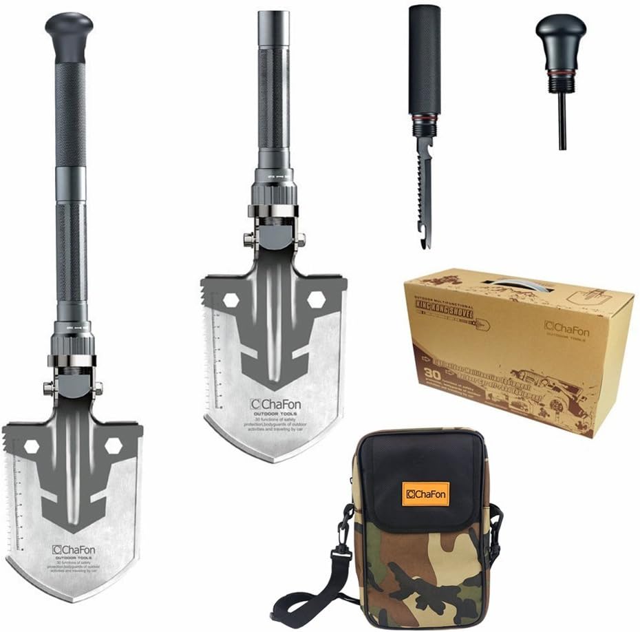 Chafon Compact Multifunctional Detachable Shovel Kit