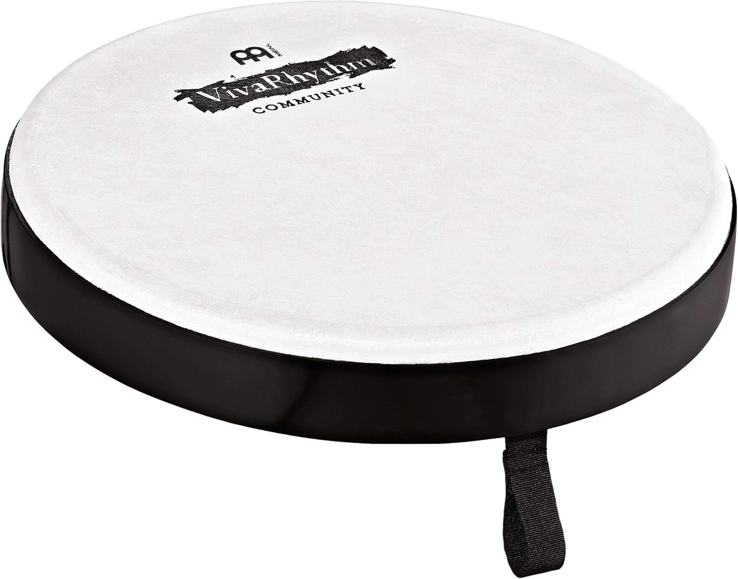 Meinl Percussion VivaRhythm Drum Head - Plastic Head for 10-inch Bass Drums - Diameter 25.40 Inches - Pre-Tuned - Plastic, White (VR-POHBD10-SH)