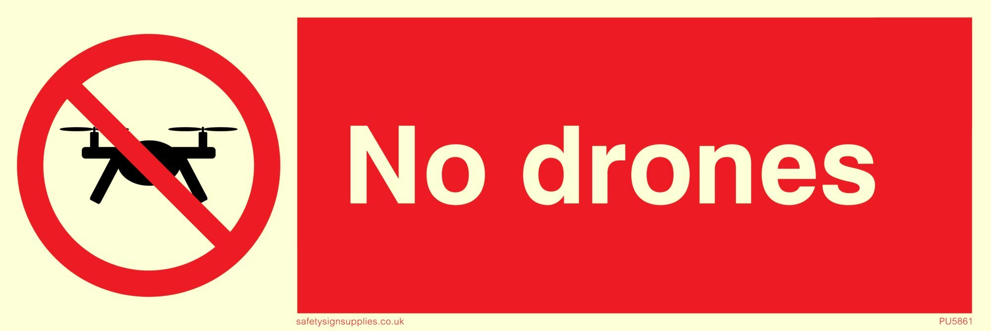 No drones