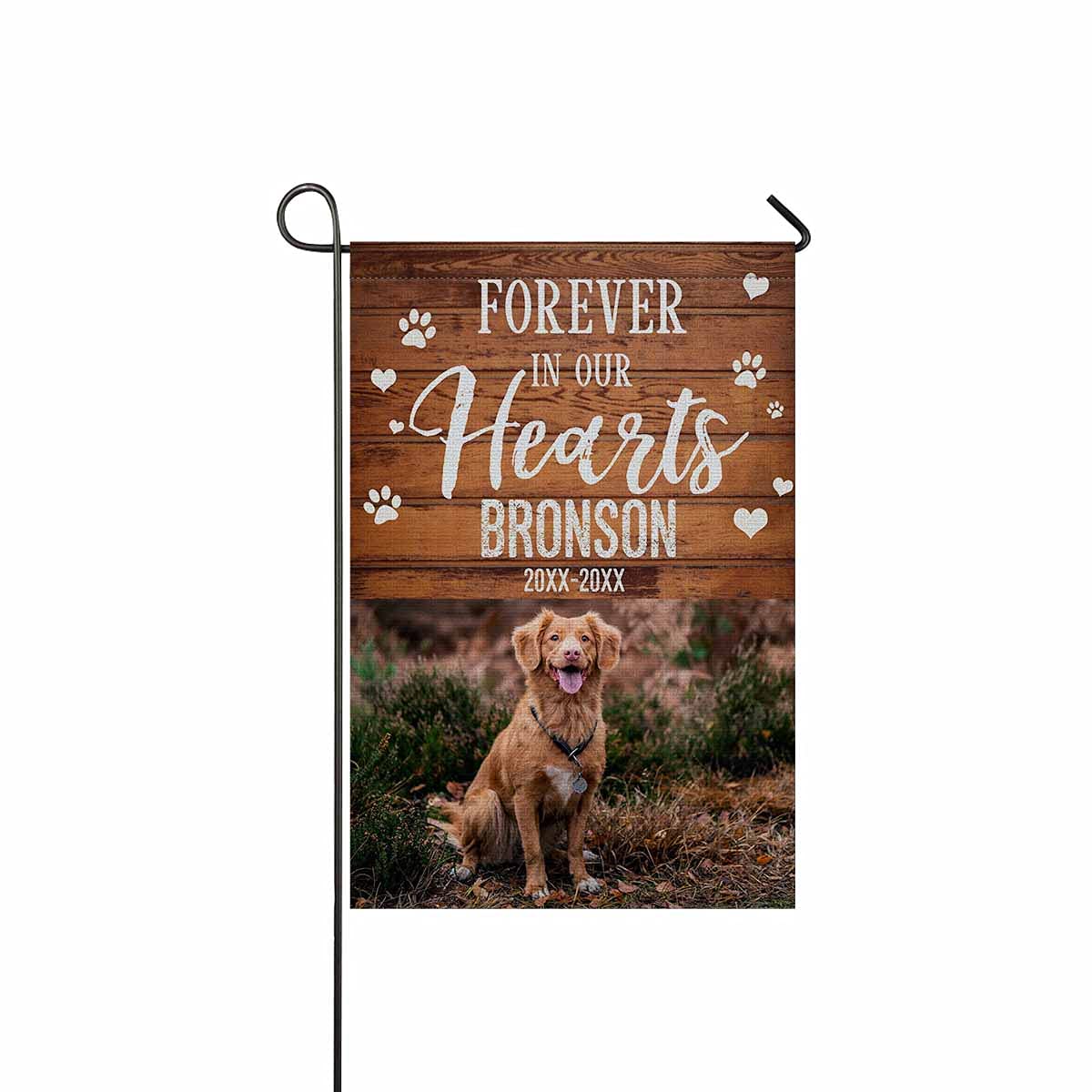 Personalized Memorial Garden Flag 12