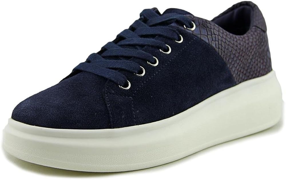 Amazon.com | J Slides Dania Women Suede Blue Fashion Sneakers | Fashion Sneakers