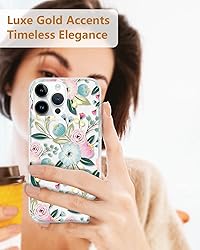 SCORPIFY for iPhone 15 Pro Case with Hibiscus