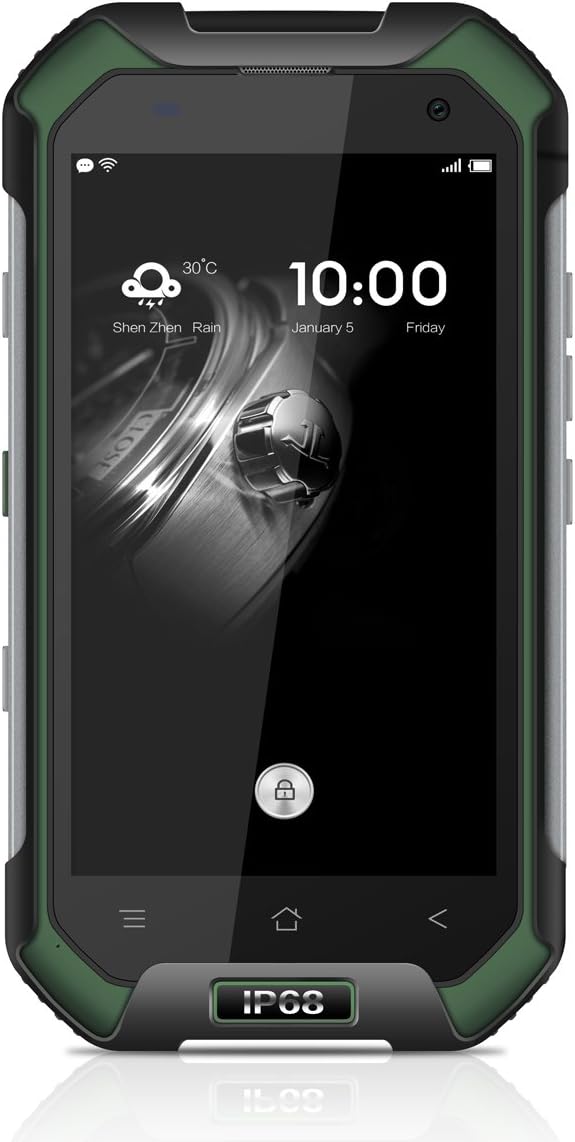 Blackview BV6000S 4G IP68 Waterproof Smartphone - Android 6.0 4.7 inch Corning Gorilla Glass 3 Shockproof Dustproof 2GB RAM 16GB NFC GPS OTG - Green