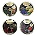 Cavendish & Harvey Hard Candy Drops 4 Flavors 5.3 ounce Tins