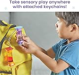 Learning Resources Soothing Swirlers Sensory Tubes Hand2mind 4 Pack Keychains view 4