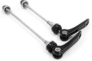 rningo 1 Pair Bike Skewers Ultralight Quick Release Skewers Front Rear Set 115/151 mm Fit for MTB/Road Bike