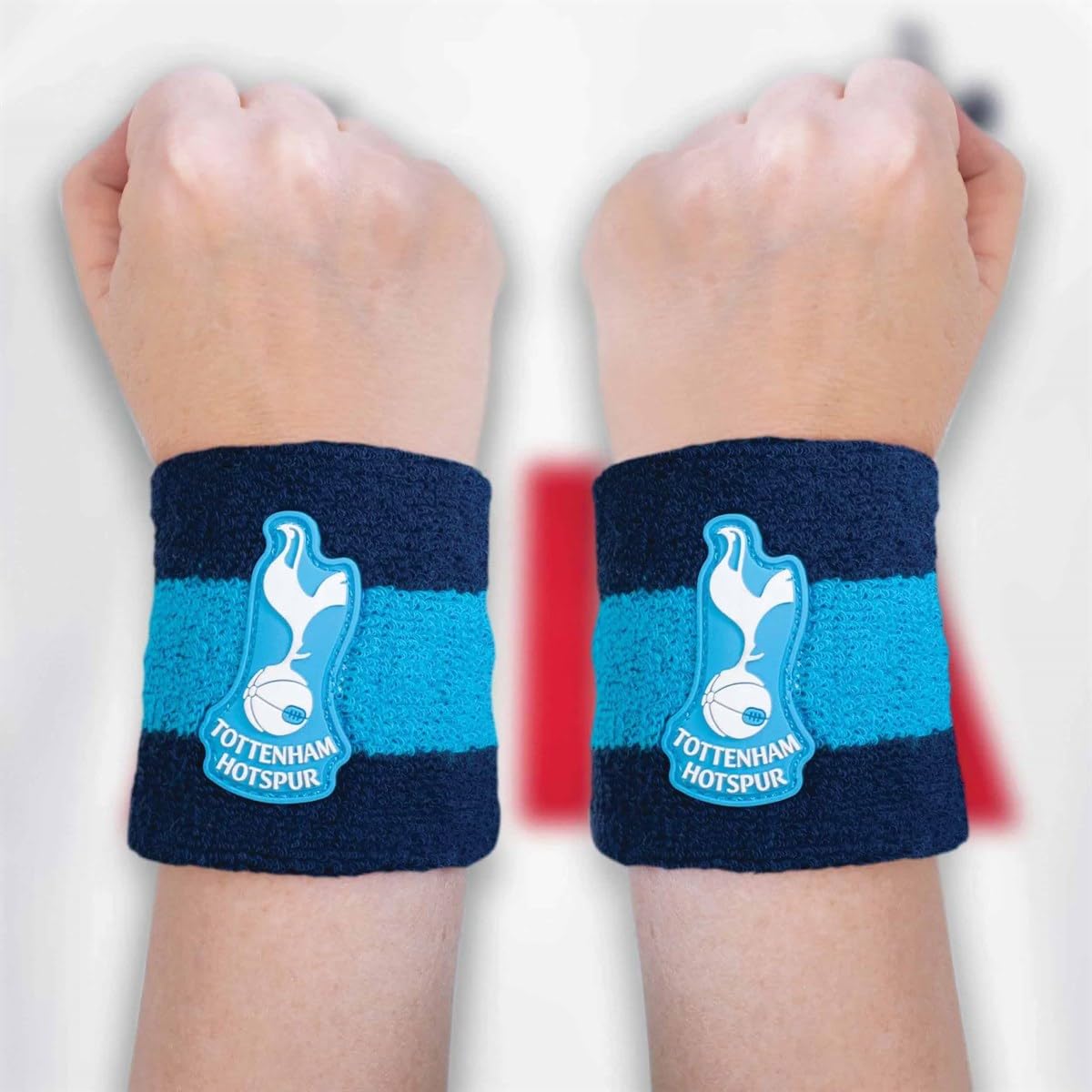 Tottenham Blue Wristbands - 2PK