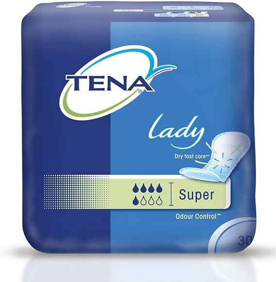 TENA Lady Super 30 Pads Pack of 2 Amazon.co.uk Health & Personal Care