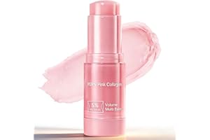 PDRN Pink Collagen Volume Multi Balm - Multi-Purpose Anti-Aging Face Stick for Under-Eye, Neck, Forehead & Smile Lines - Firm