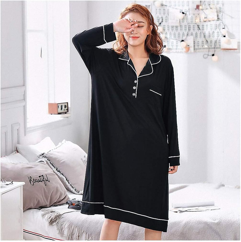 Kytrun Modal Material Sleeping Dress Ladies Nighties