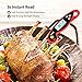 Habor 192 Meat Thermometer Upgraded Waterproof, 3s Instant Read Digital Cooking Thermometer, Kitchen Food Thermometer with Backlight & Ambidextrous Display for Candy Turkey BBQ Milk Water Temperature