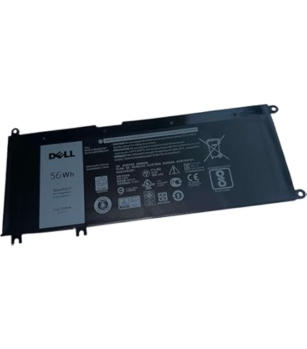 Amazon.com: DELL 33YDH 15.2V 56Wh 4-Cell Rechargeable Battery For
