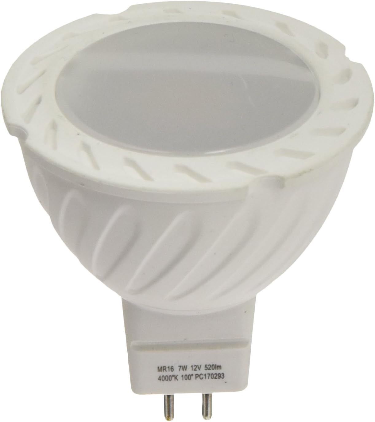 rled SMD LED Light GU5.3, 7 W, Neutral White, Pack 5 x 5.4 cm, Pack of 2 [Energy Class A+]