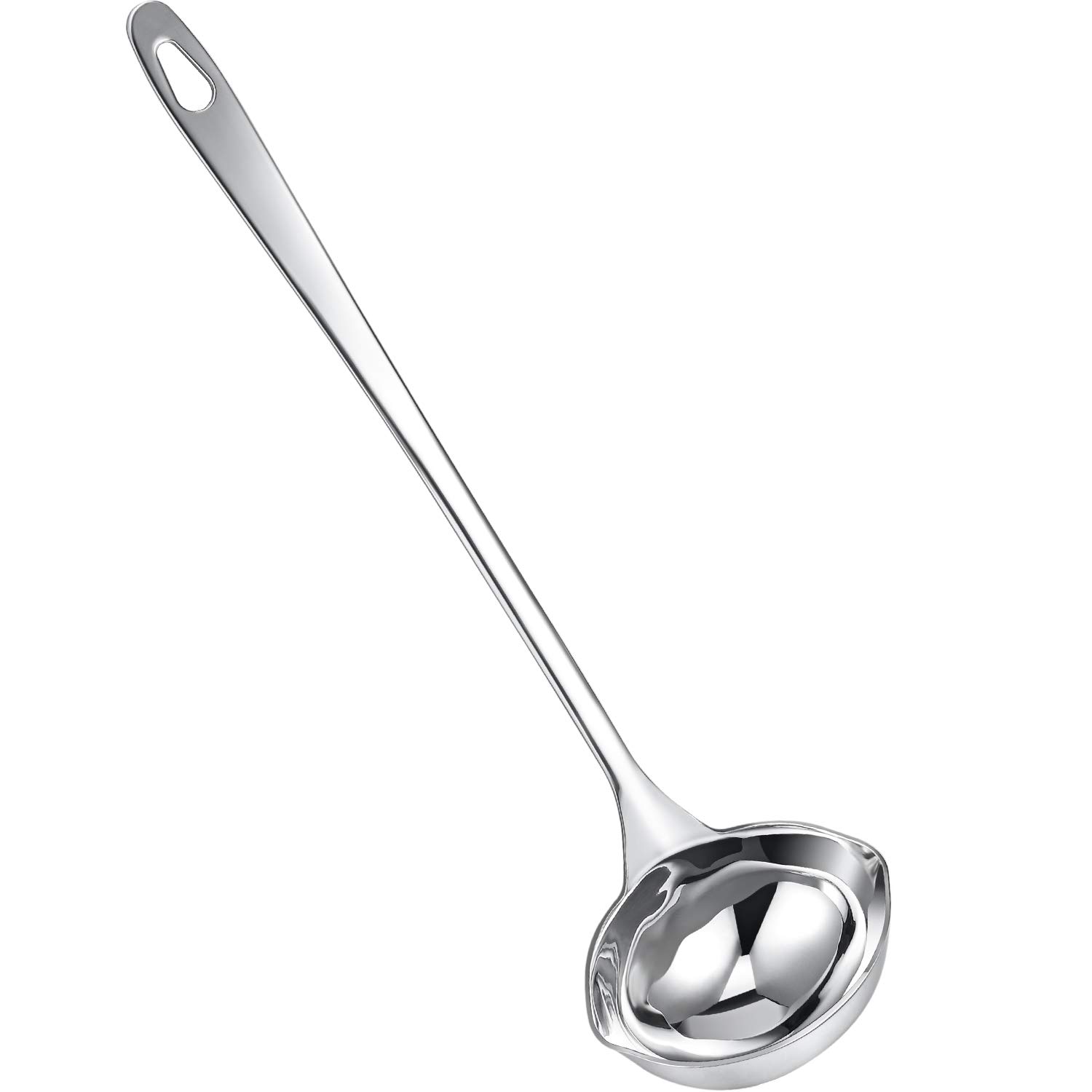 Stainless Steel Soup Spoon Canning Ladle for Kitchen Cooking - 2 oz (1)