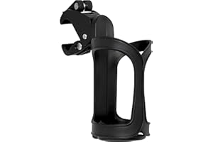 2 Pack Stroller Bottles Cup Holder Storage Racks, Cup Holder,360 Degrees Rotation Bike Cup Holder,Universal Bike Cup Holder B