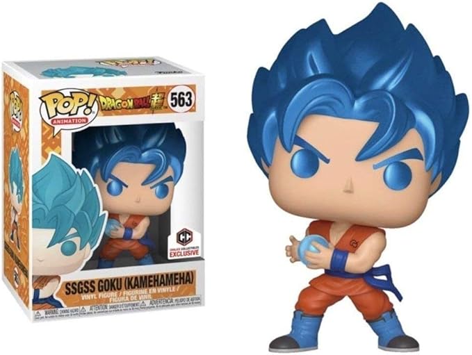 super saiyan goku metallic pop