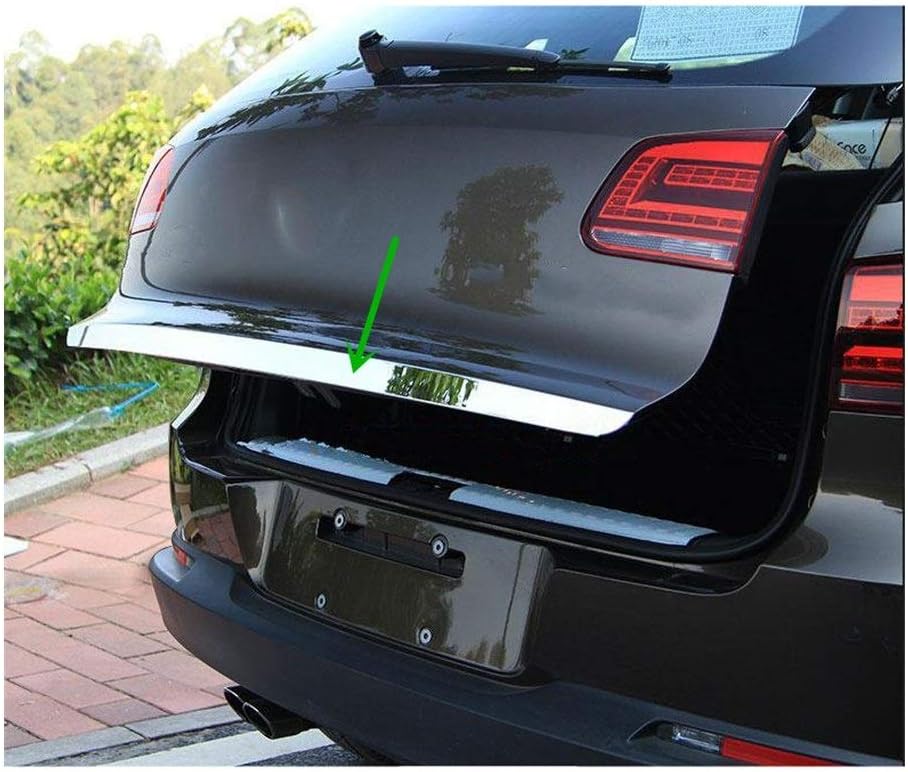 Mercedes W210 Berline Barre Coffre Arrière Chrome Acier Inoxydable - Protection Plaque Immatriculation