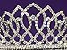 Alexandra - Elegant Rhinestone Crystal Bridal Wedding Tiara Crown