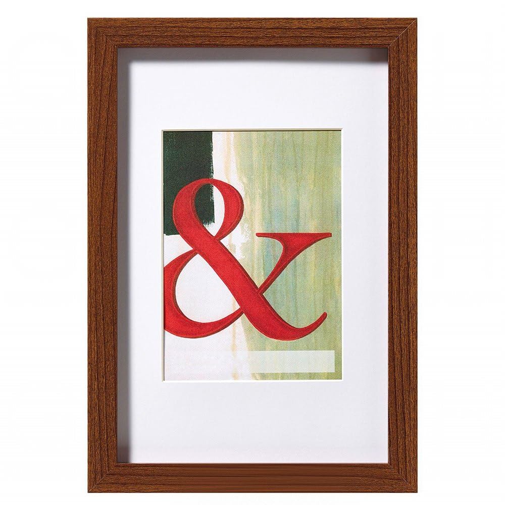 walther design Picture Frame Walnut 15 x 20 cm Stockholm Wooden Frame EA520N