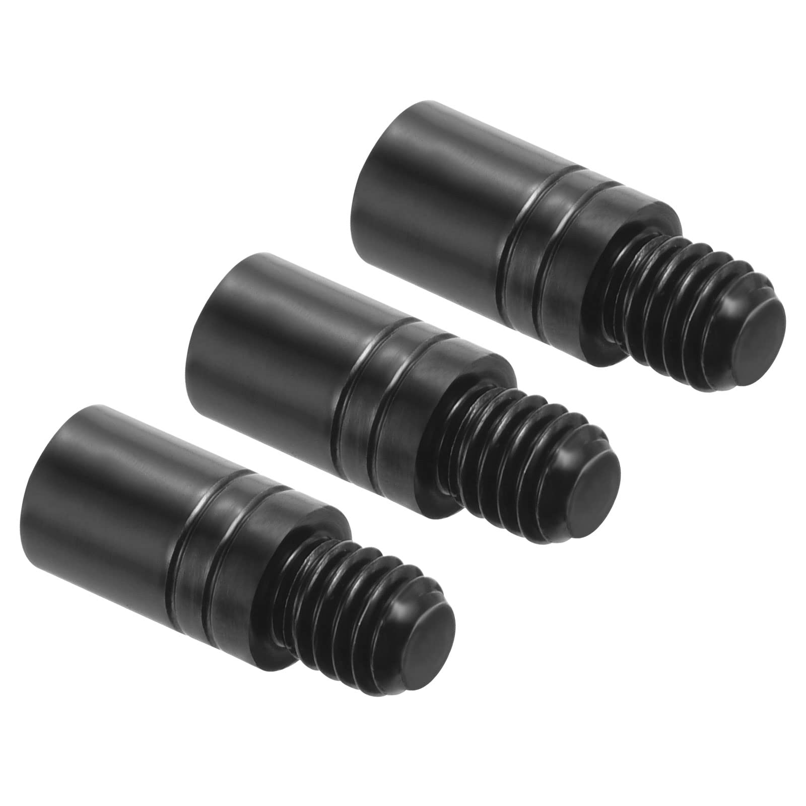 PATIKIL 2g Copper Dart Weight Add Accentuator 3 Pcs 10mm Length 2BA Thread Darts Weight Adjuster Dart Accessories Black