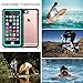 iPhone 6S Clear Waterproof Case, Easylife IP68 Certified Extreme Durable Shockproof Snowproof Full Sealed Perfectly Fit iPhone 6S/6 (Blue&Crystal)