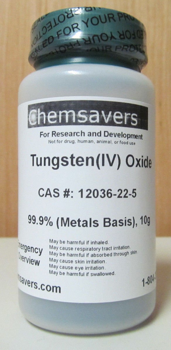 Tungsten(IV) Oxide, 99.9 (Metals Basis), 10g Industrial