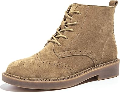 women's lace up brogue ankle boots