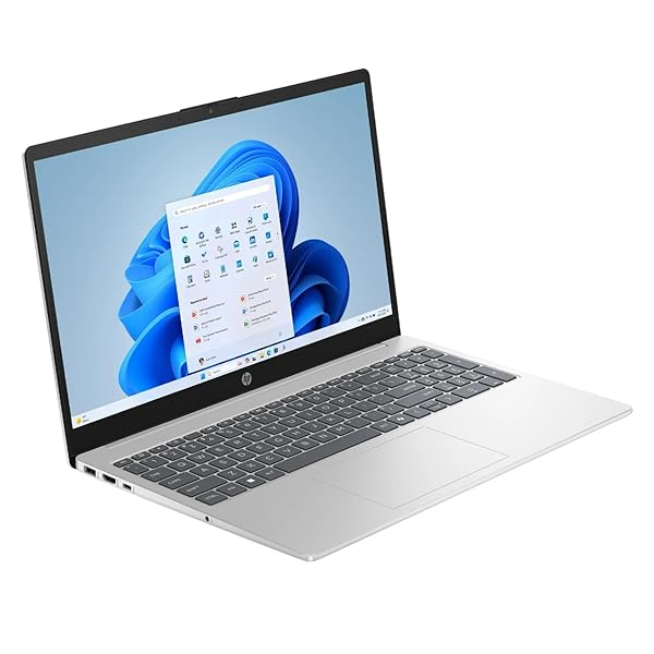 HP 15.6″ FULL HD IPS TOUCHSCREEN LAPTOP AMD RYZEN 5 7520U (UP TO 4.3GHZ), 8GB RAM, 1TB SSD, WI-FI 6, BLUETOOTH, HDMI, USB-C, THIN & LIGHTWEIGHT, LONG BATTERY, WINDOWS 11 HOME NATURAL SILVER