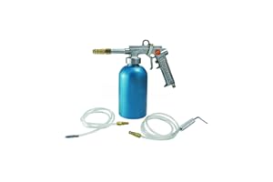 Unitool Air Rust Proofing Spray Gun 1/4" NPT with 1L Cup, 2 Wands, 22" Long Flexible Extension with Multi-Directional + Elbow Nozzles UTO-UT9245