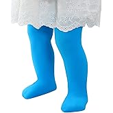 Zando Ultra Soft Toddler Ballet Tights for Girls 1-6T - Dance Tights Colorful Baby Girls Stocking for Daily Party Halloween