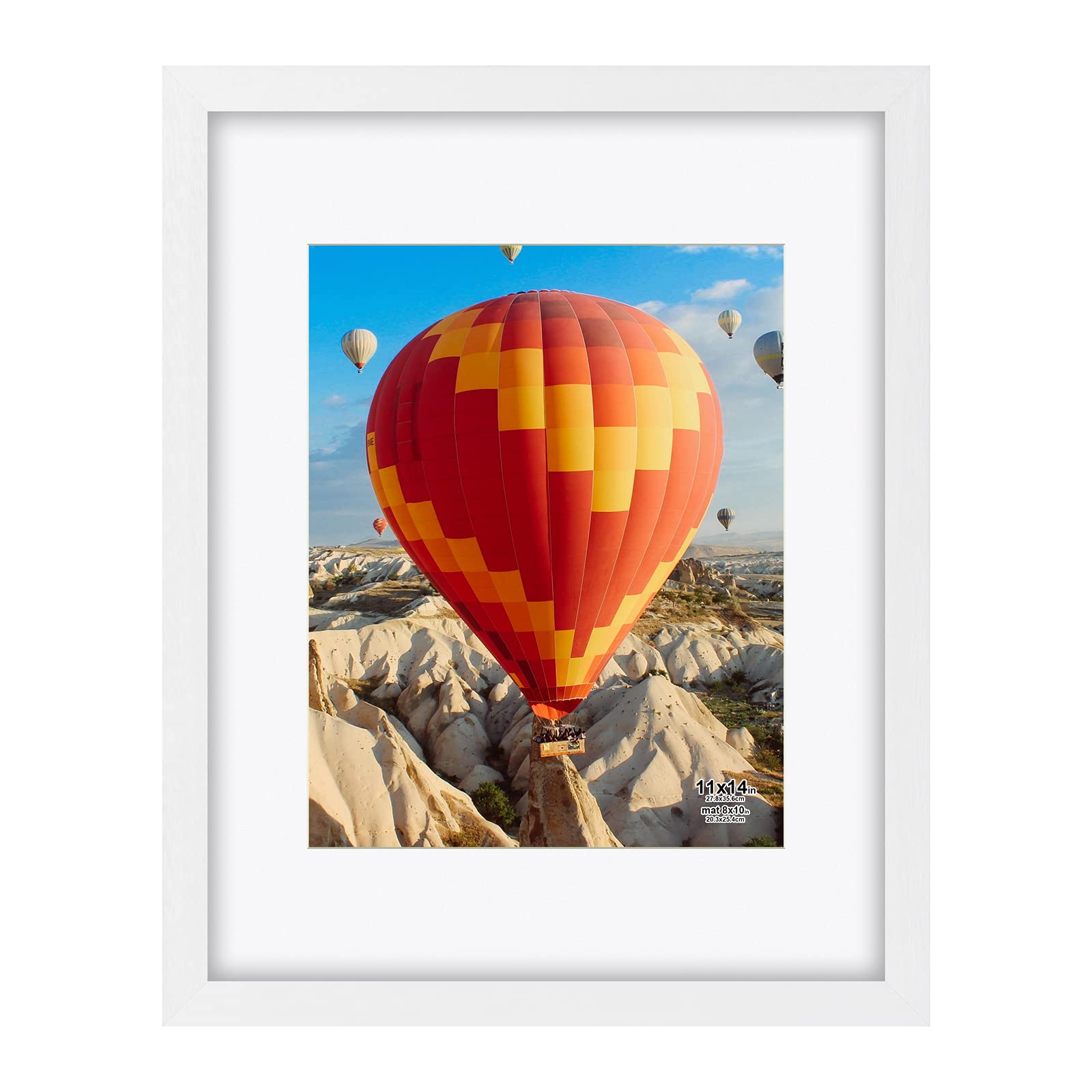 RR ROUND RICH DESIGN Solid Wood 11x14 Picture